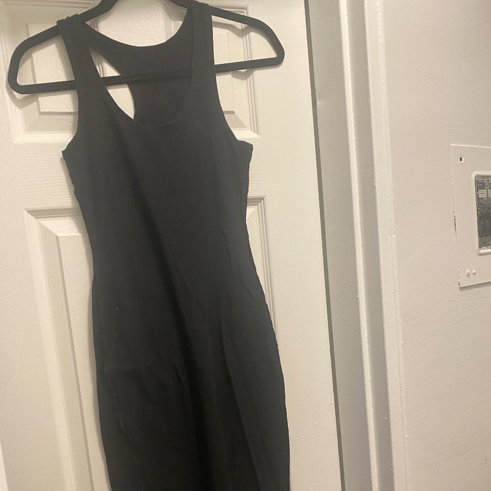 black body con summer dress